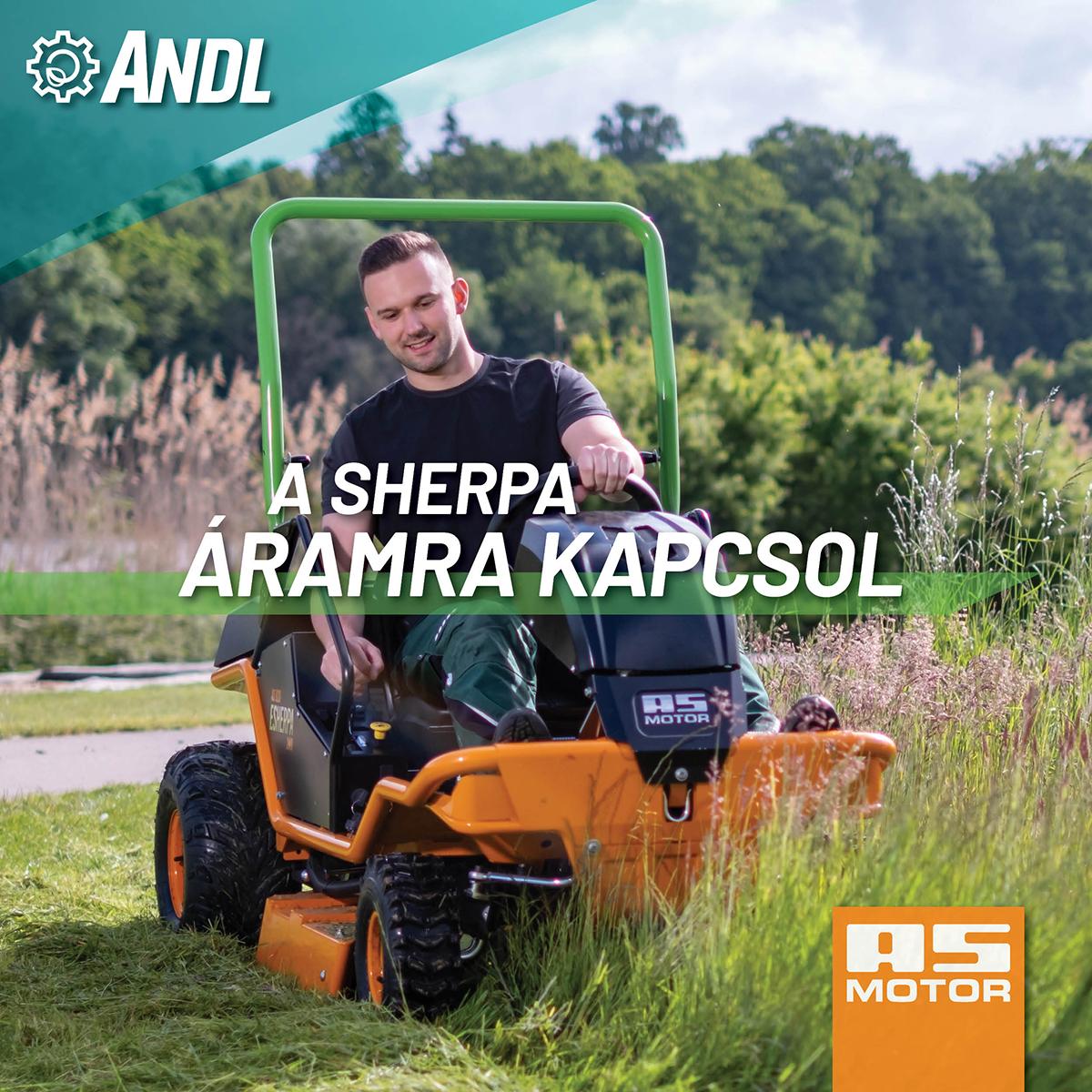 Elektromos Profi Magasgazvágó? - Megérkezett az AS-Motor 920 E-Sherpa 2WD