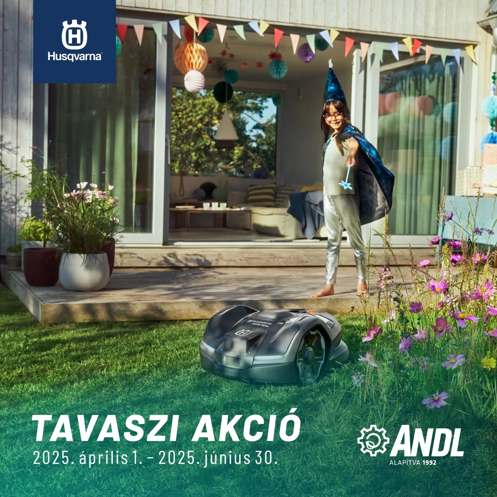 Husqvarna Tavaszi Kerti Gép Akció