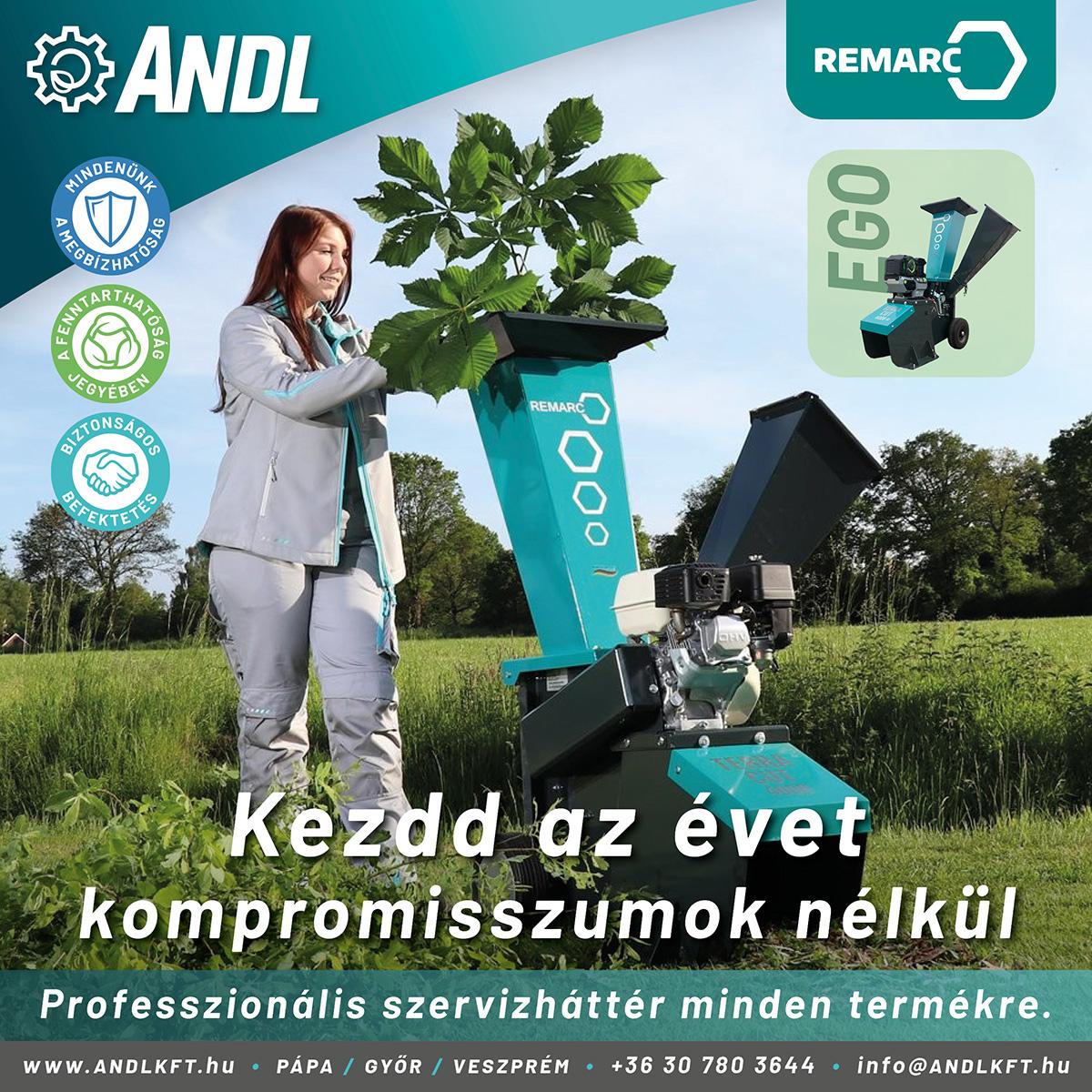 Remarc ágdarálók: Tavaszi kerttakarítás profikkal!