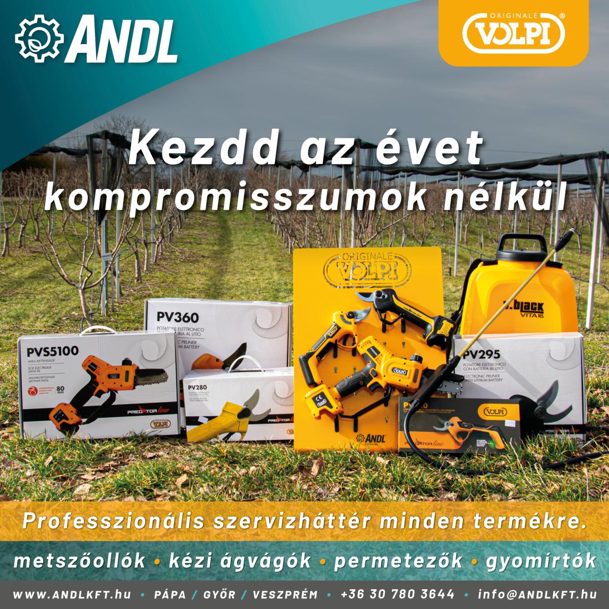 Készülj fel a metszési szezonra:  Megbízható Volpi eszközök kertészeknek!