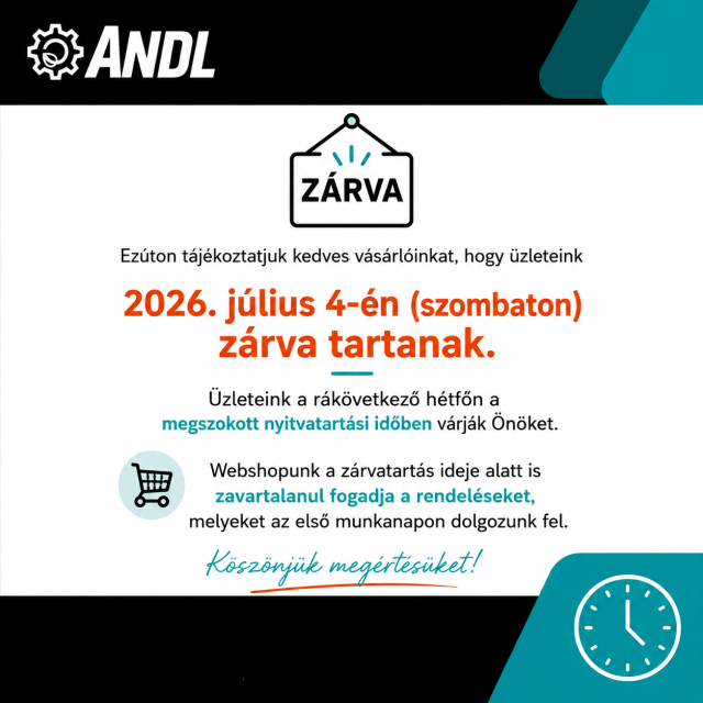 Nyitvatartás Tájékoztató!, 1/1 Kép