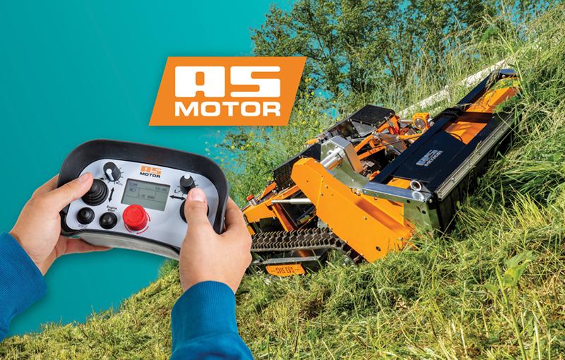 AS Motor Ovis 1000 RC - Távirányítós rézsűnyíró