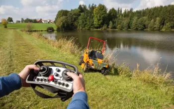 AS 940 Sherpa 4WD RC távvezérelt felülős magasgazvágó 2.Kép
