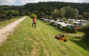 AS 940 Sherpa 4WD RC távvezérelt felülős magasgazvágó 4.Kép