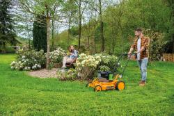 AS 510 E-ProClip A 2in1 akkumulátoros mulcsozó fűnyíró 2.Kép