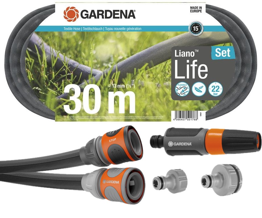 Liano Life textiltömlő készlet  30 m