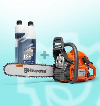 450e Mark II láncfűrész  (MOST AJÁNDÉK LS+ 2T OLAJJAL) 1.Kép