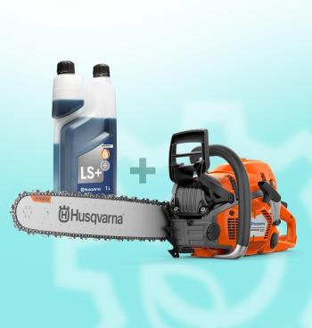 555 láncfűrész  (MOST AJÁNDÉK LS+ 2T OLAJJAL) 1.Kép