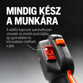 555RXT bozótvágó  (Ajándék hallásvédő) 3.Kép