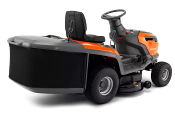 TC 114 fűnyíró traktor fűgyűjtővel 3.Kép