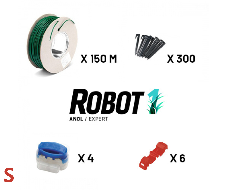 robotfűnyíró telepítő készlet  (S/M/L/XL)