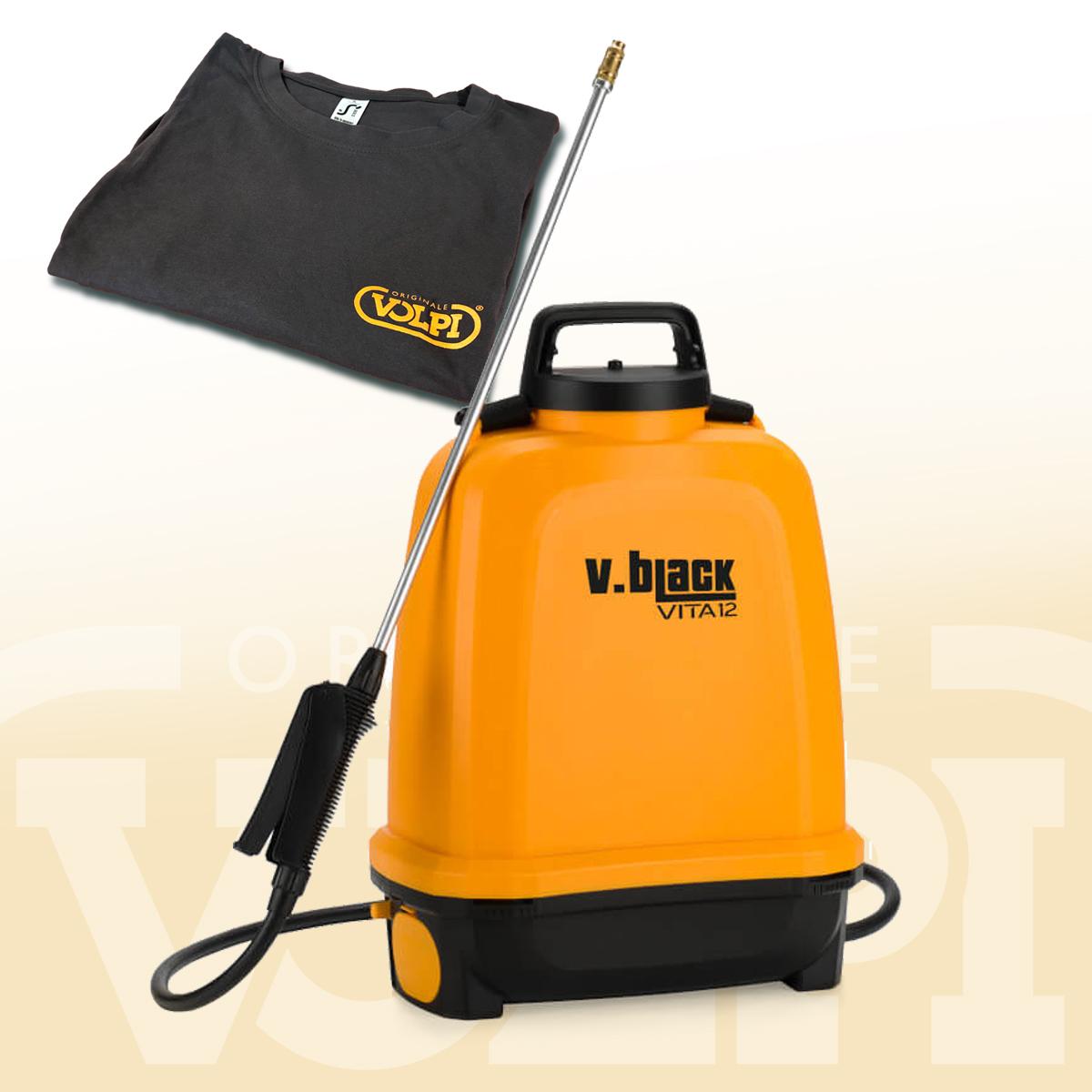 V-Black VITA 12 akkumulátoros permetező  (MOST AJÁNDÉK PÓLÓVAL)