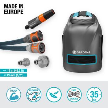 Liano TM Xtreme textiltömlő készlet  táskával 15 m 2.Kép