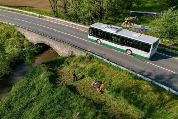 AS 1000 OVIS EVO RC  rádiótávirányítású lengőkéses szárzúzó 5.Kép