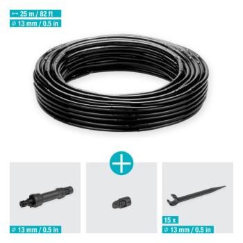 MD indulókészlet  növénysorokhoz, süllyeszthető 13 mm, 25 m 2.Kép