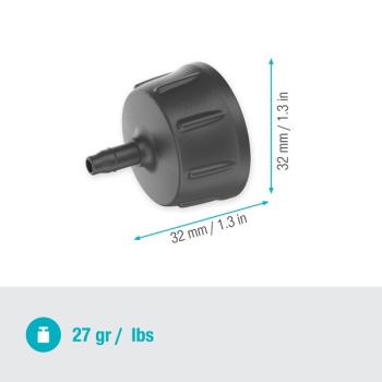Micro-Drip-System csatlakozó alapelemhez  4,6 mm (3/16")  G 3/4" 2.Kép