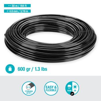 Micro-Drip-System elosztócső  4,6 mm (3/16"), 50 m 2.Kép