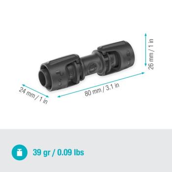 Micro-Drip-System kötőelem  13 mm (1/2") 2.Kép