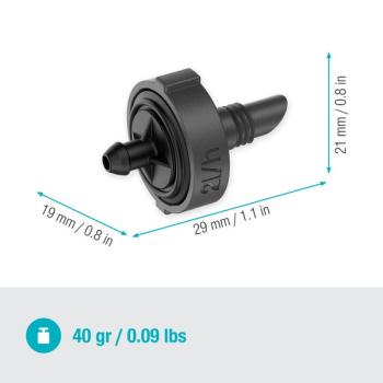 Micro-Drip-System nyomáskiegyenlítős végcsepegtető  2 l/óra 2.Kép