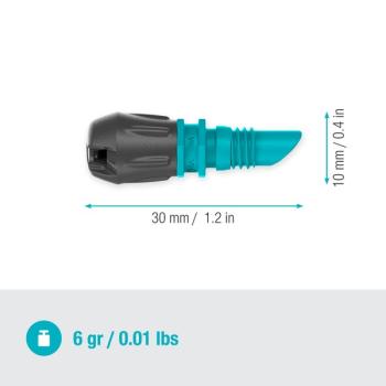 Micro-Drip-System vég-csíkfúvóka 2.Kép