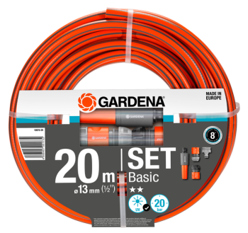 Basic kerti tömlő készlet  13 mm (1/2"), 20 m 1.Kép