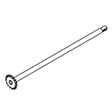 tengely  R200/R300 forgó keféhez (Outlet) 2.Kép