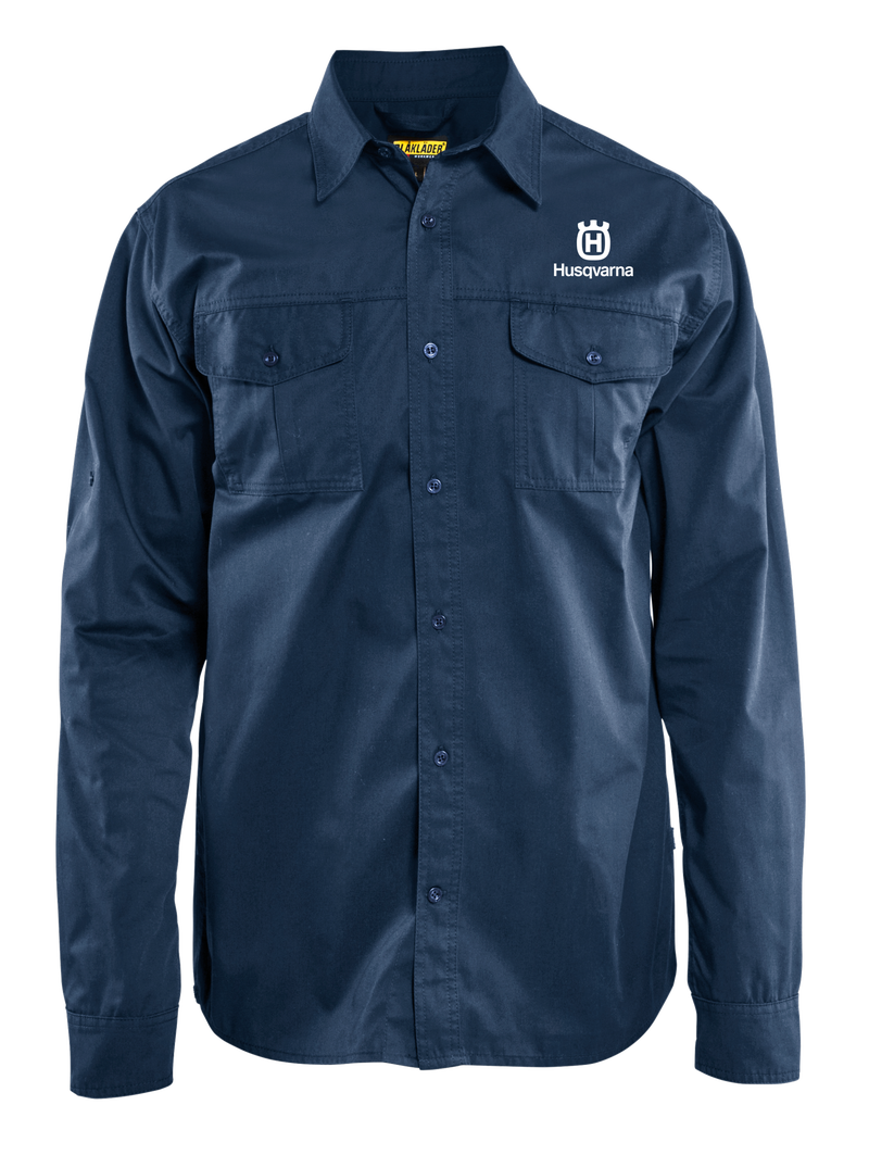 Twill hosszúujjú ing  (Navy kék)