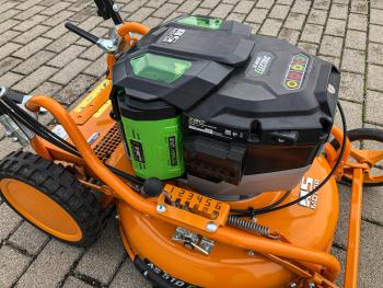 AS 510 E-ProClip A 2in1 akkumulátoros mulcsozó fűnyíró  (bemutató gép) 5.Kép