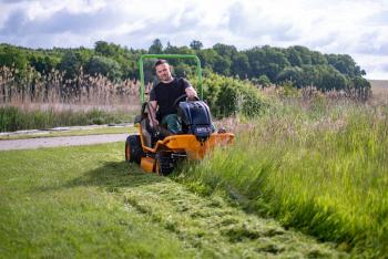 AS 920 E-Sherpa 2WD felülős gazvágó  (4 db akkumulátoral, Typ2 töltő nélkül) 3.Kép