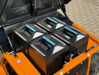 AS 920 E-Sherpa 2WD felülős gazvágó  (4 db akkumulátoral, Typ2 töltő nélkül) 7.Kép
