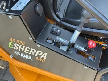AS 920 E-Sherpa 2WD felülős gazvágó  (4 db akkumulátoral, Typ2 töltő nélkül) 6.Kép