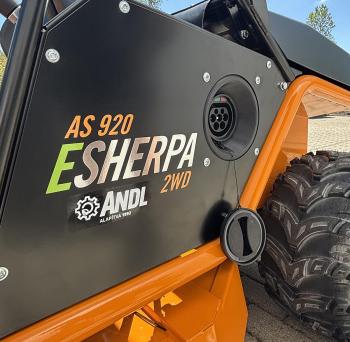 AS 920 E-Sherpa 2WD felülős gazvágó  (4 db akkumulátoral, Typ2 töltő nélkül) 5.Kép
