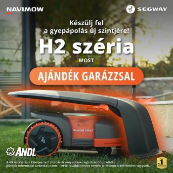 H215E robotfűnyíró  (AJÁNDÉK GARÁZZSAL) Kép