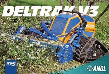 Deltrak 50V3 távvezérelt rézsűnyíró 11.Kép