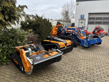 Twin 75V2 távvezérelt rézsűnyíró 5.Kép