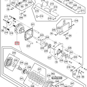 kuplung  kosár komp. (AS 701 SM / 901 SM) Kép