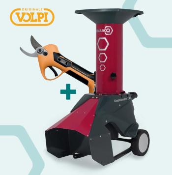 Kompostmeister 2.4 Silent ágdaráló  (MOST AJÁNDÉK PV220 METSZŐOLLÓVAL + HOSSZABBÍTÓ KÁBELLEL) 1.Kép