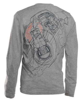 Xplorer hosszú ujjú póló  unisex 2.Kép