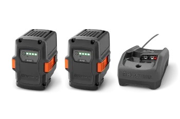 Power Starter Kit S 2× 40-B140 + C80 akkumulátor- és töltőkészlet Kép