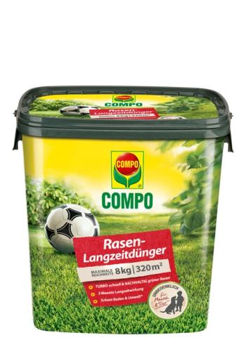 Lassú felszívódású gyeptrágya 8KG Kép